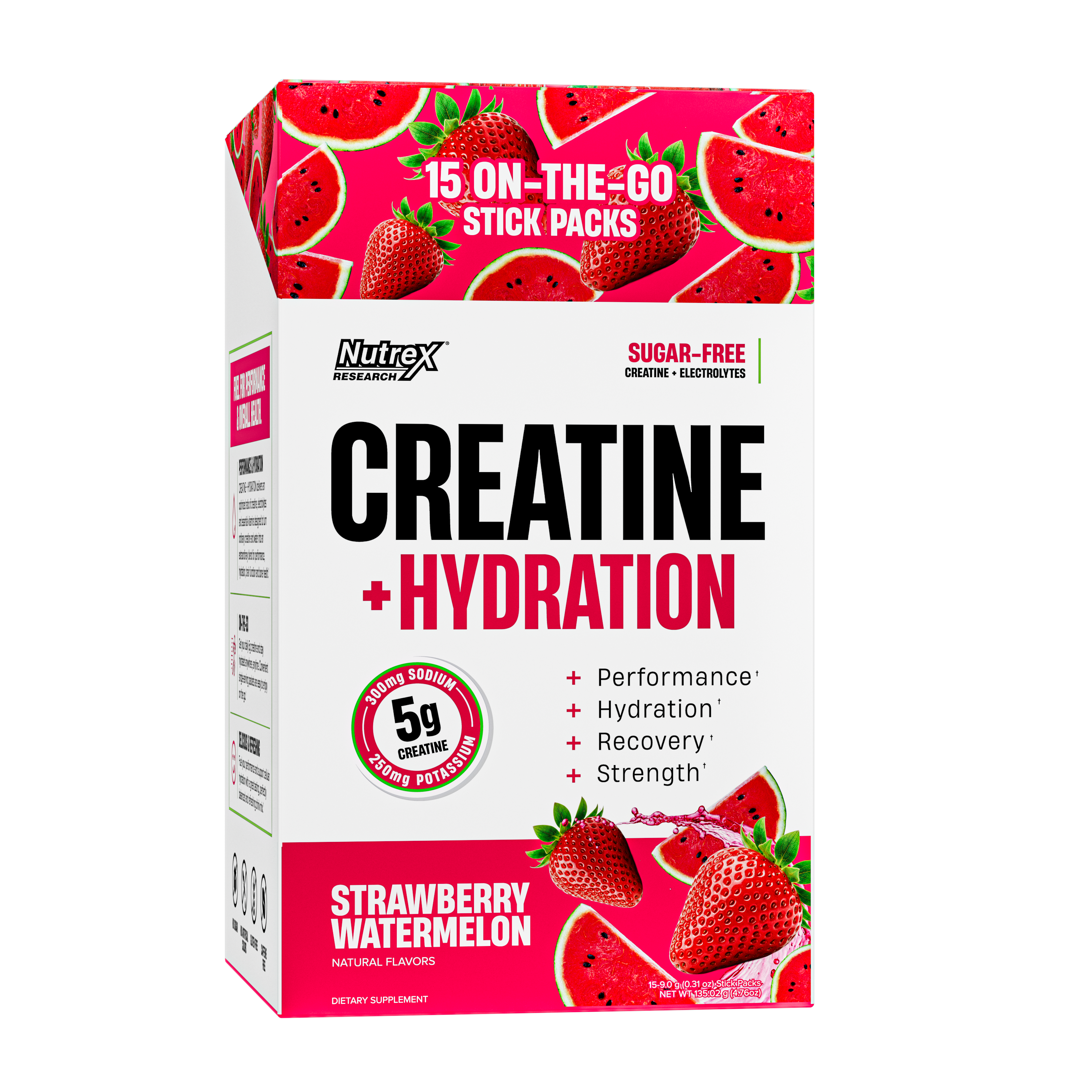 Creatine + Hydration Stick Packs