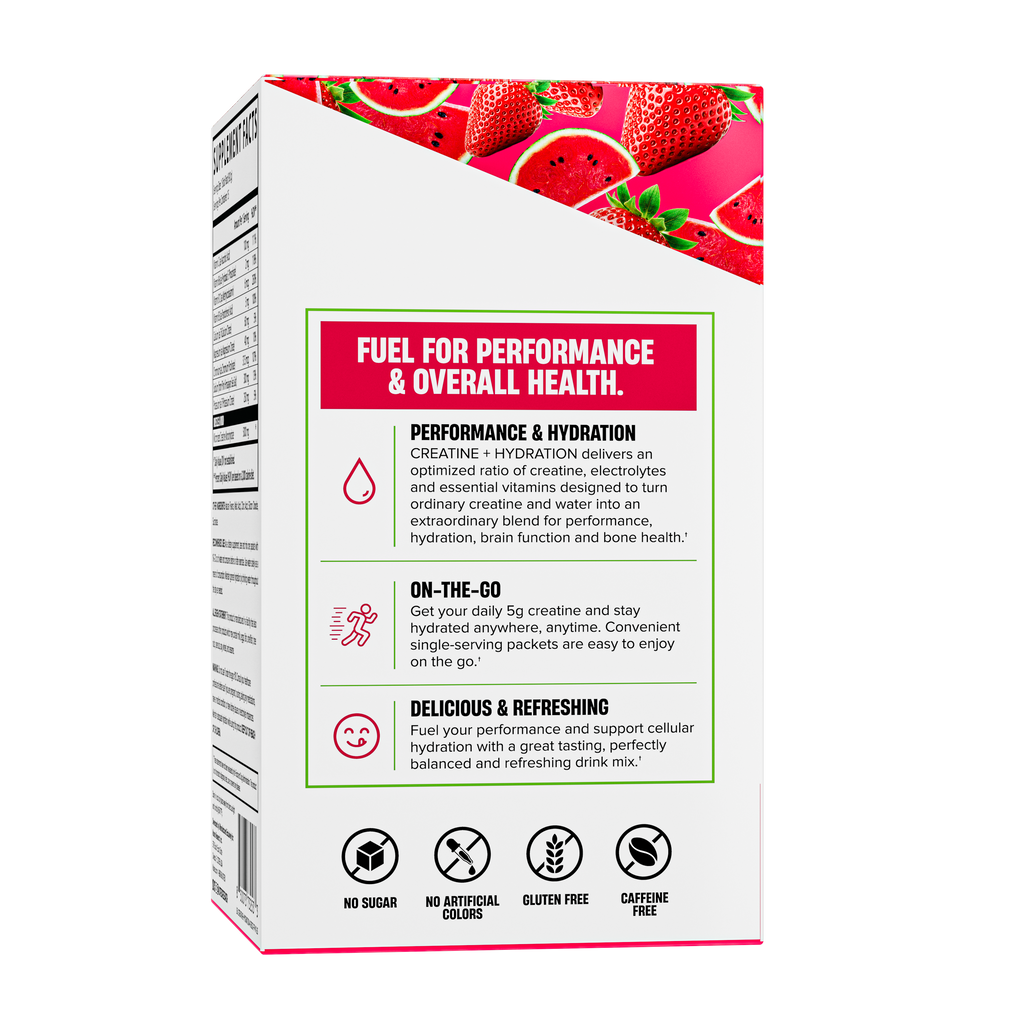 Creatine + Hydration Stick Packs