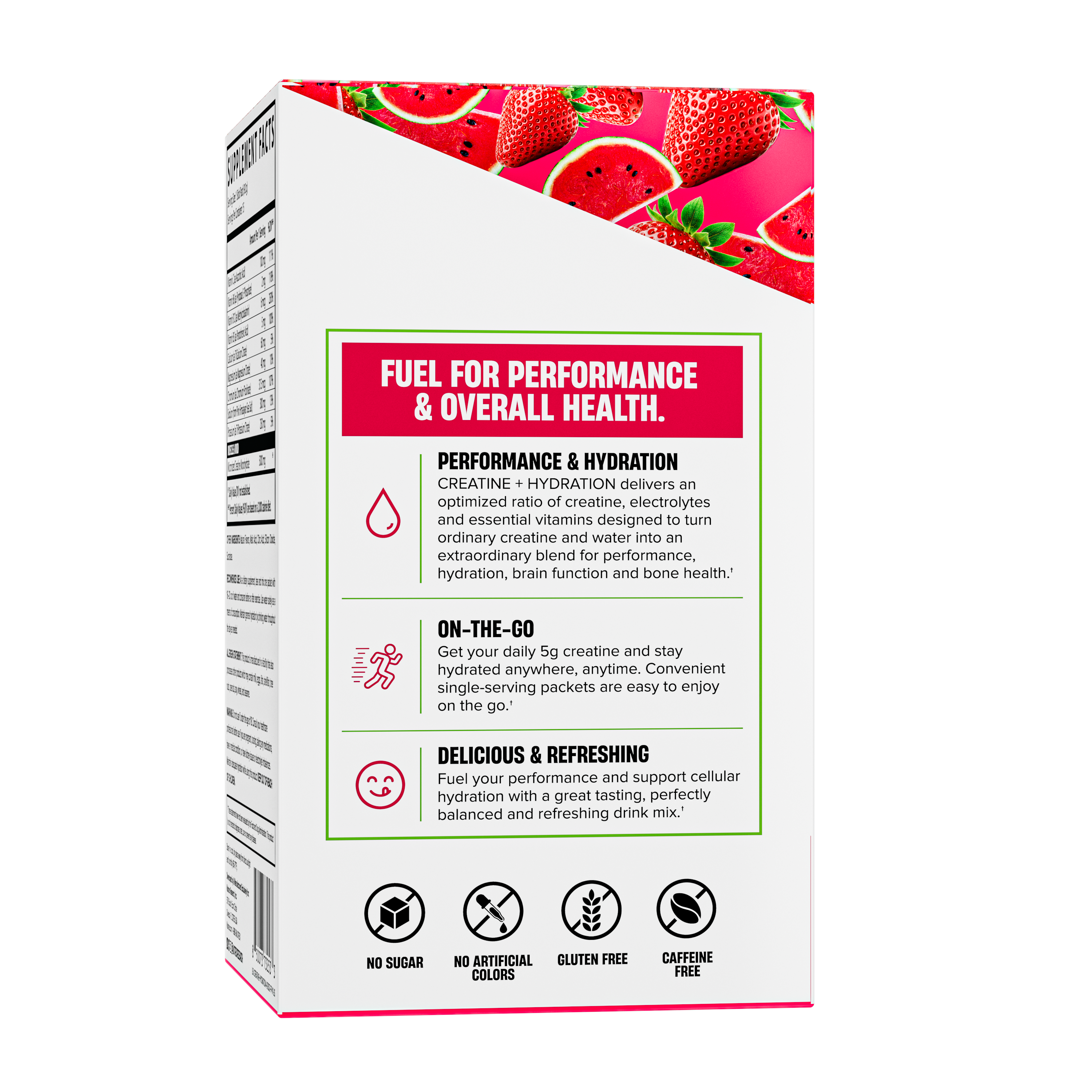 Creatine + Hydration Stick Packs