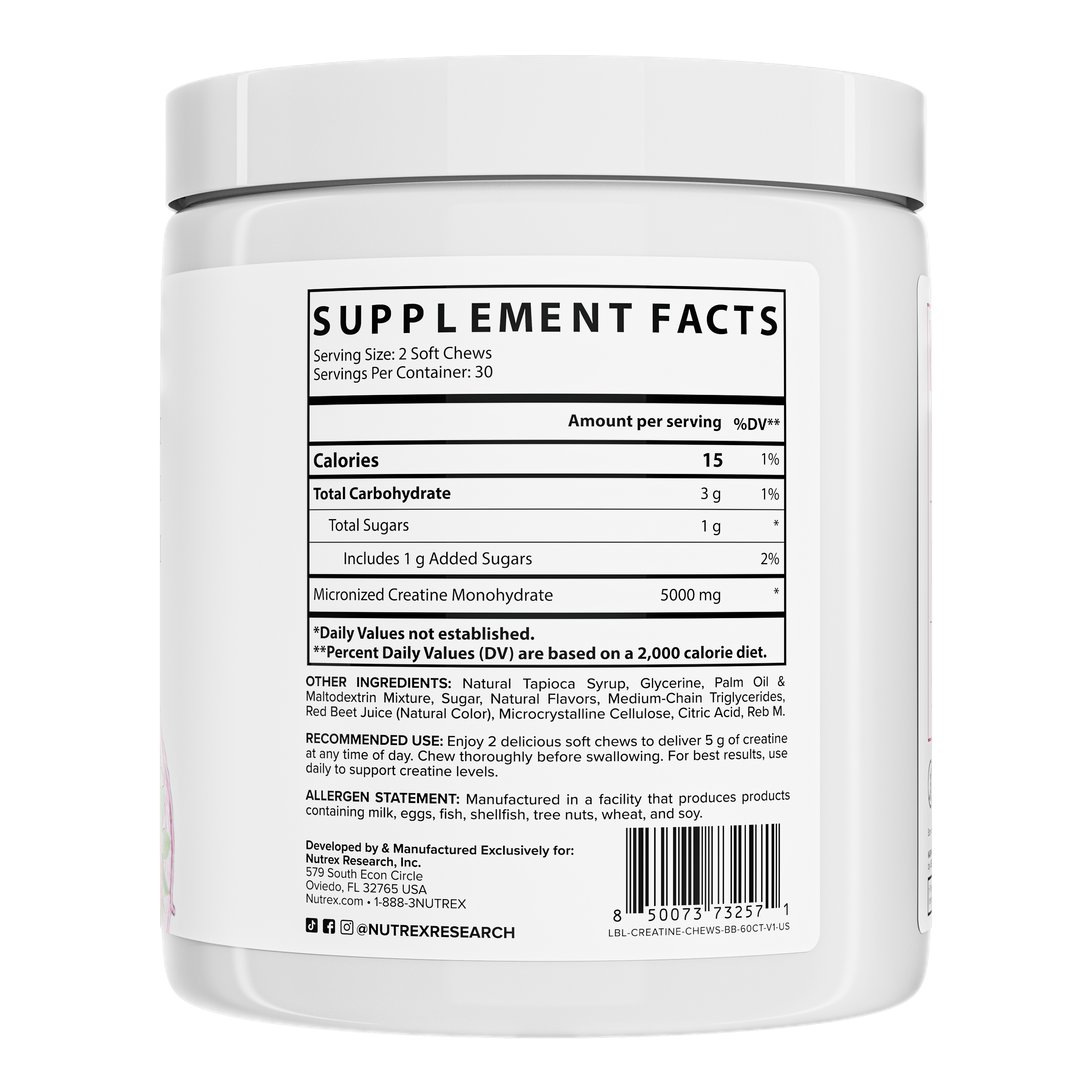 Creatine Soft Chews