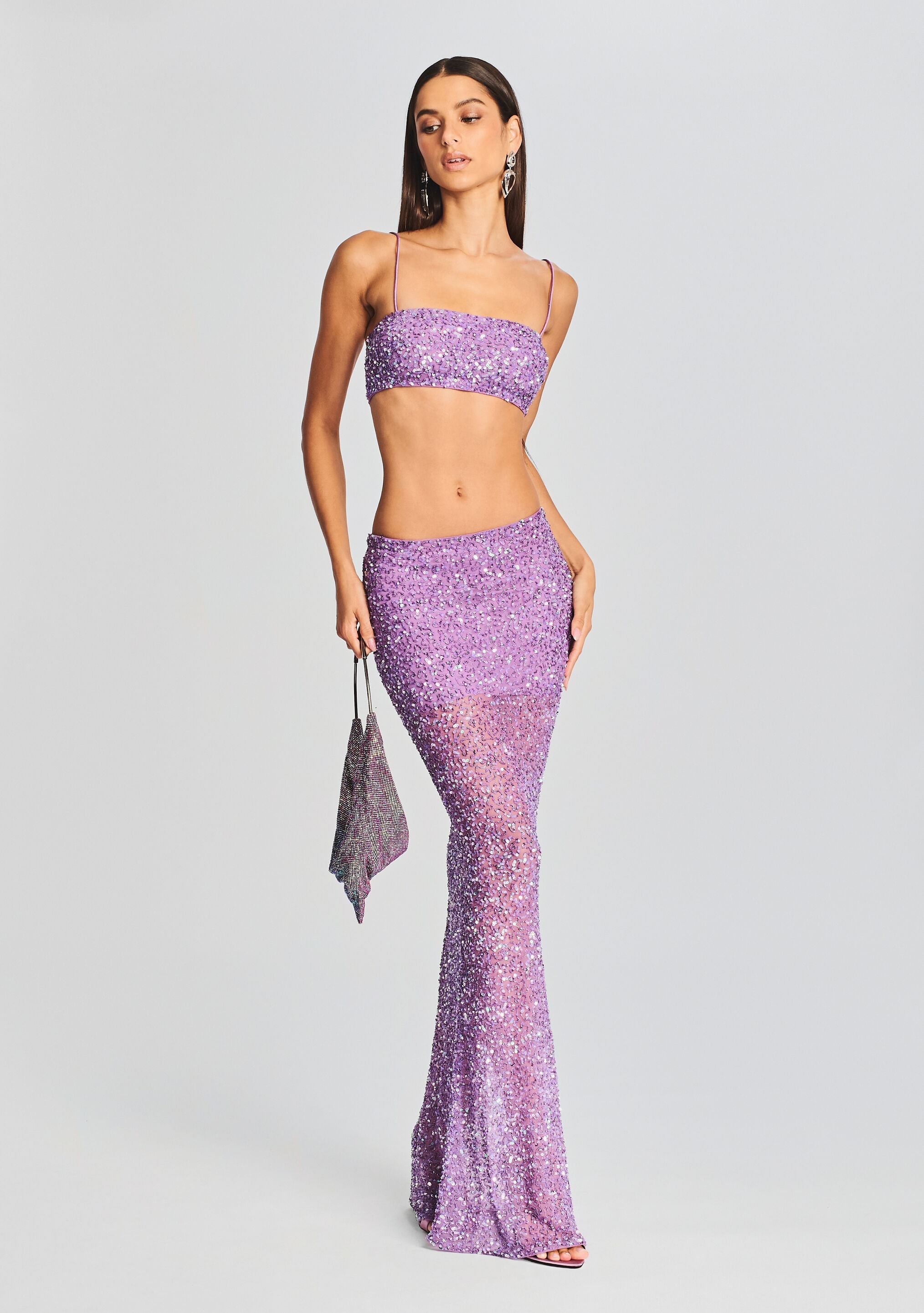 Zahra Sequin Skirt