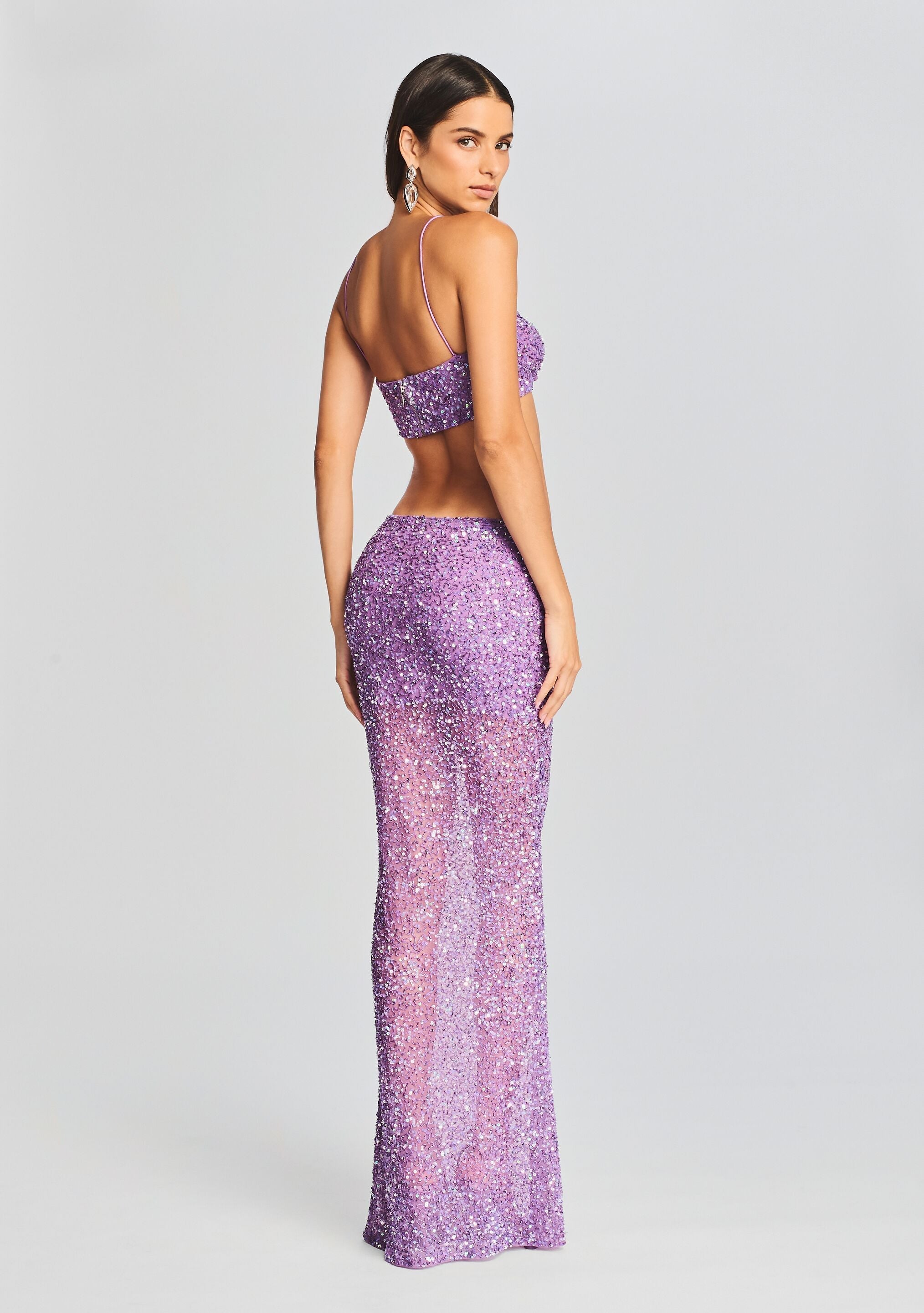 Zahra Sequin Skirt