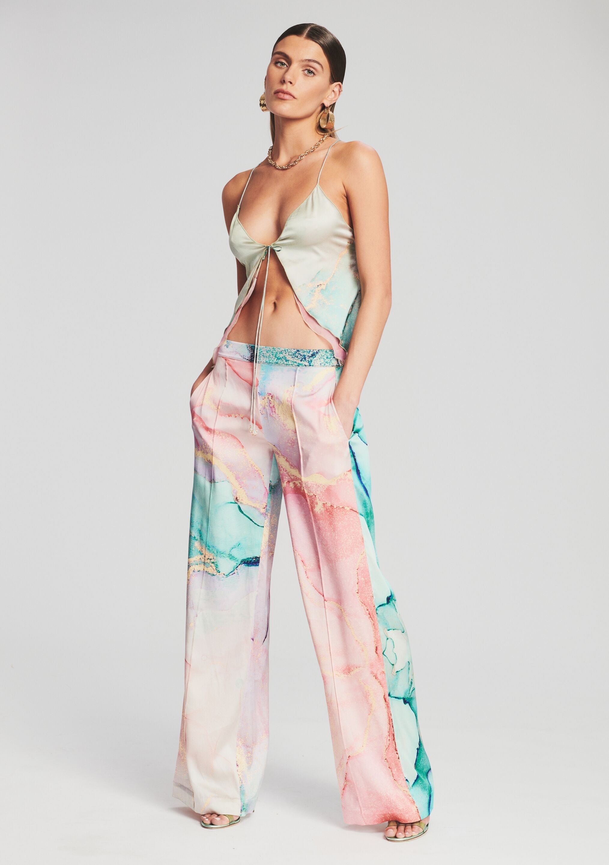 Arlene Silk Top