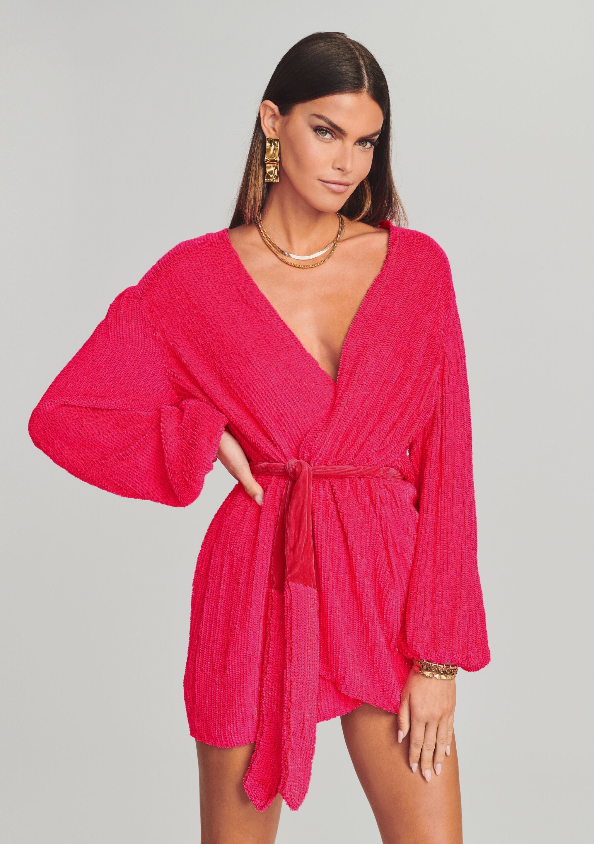 Gabrielle Sequin Robe