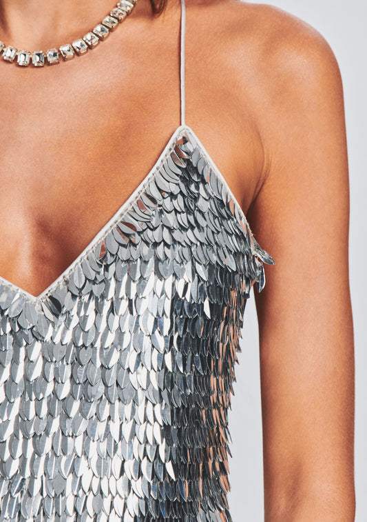Darla Feather Sequin Top