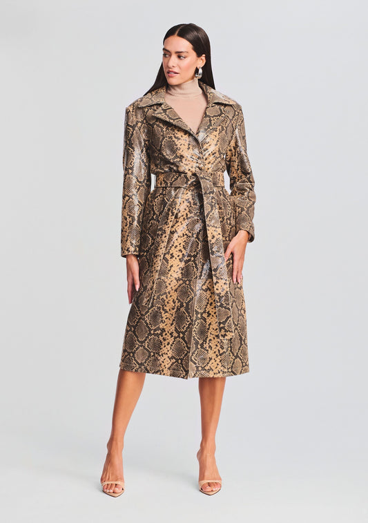Steffan Leather Coat