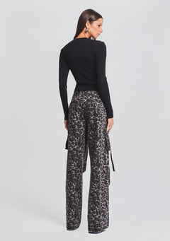 Geo Rib Knit Bodysuit