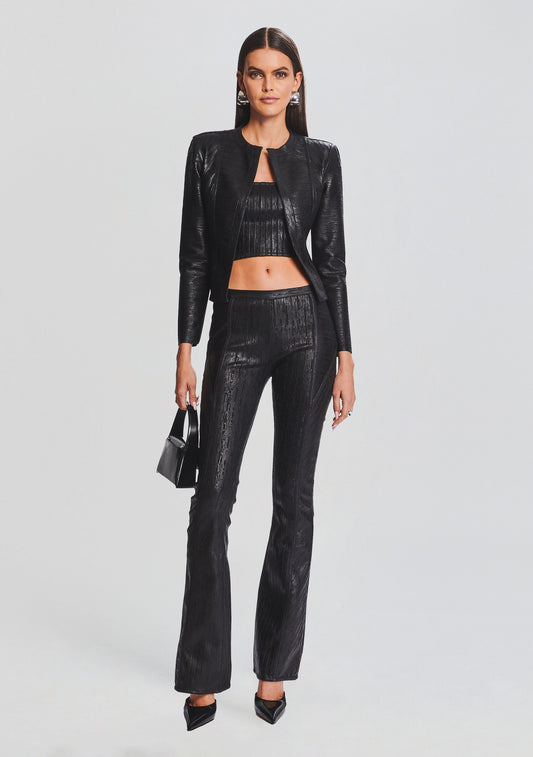 Evey Coated Knit Top
