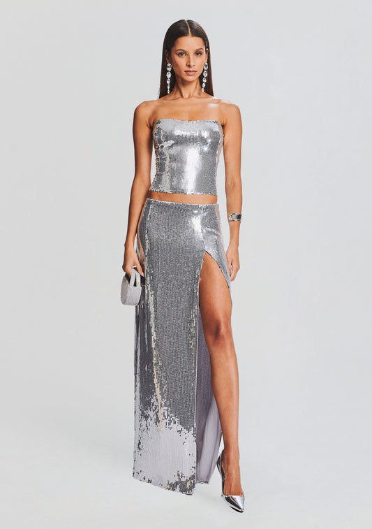 Savannah Sequin Maxi Skirt