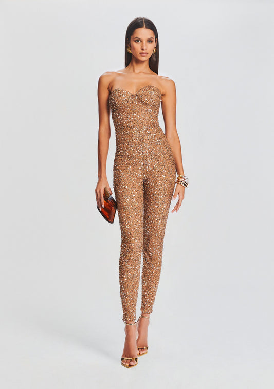 Elodie Sequin Jumpsuit