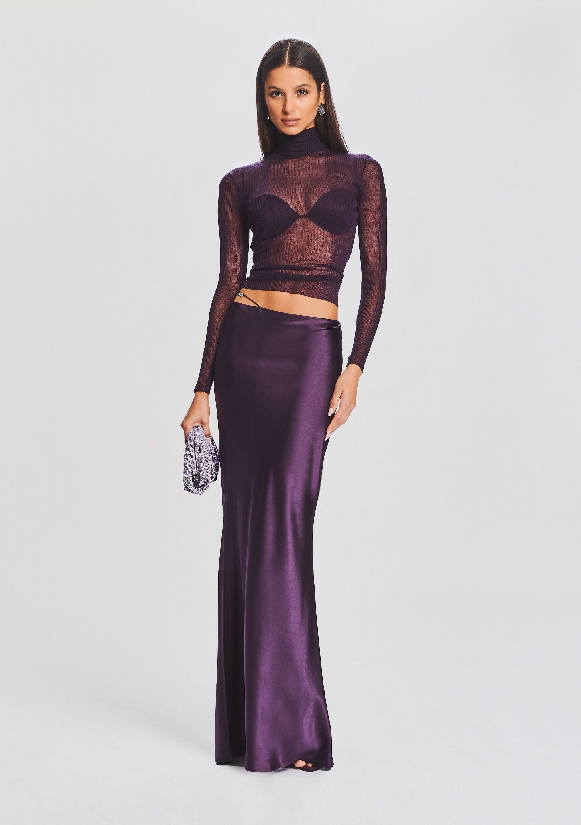 Silvana Silk Maxi Skirt