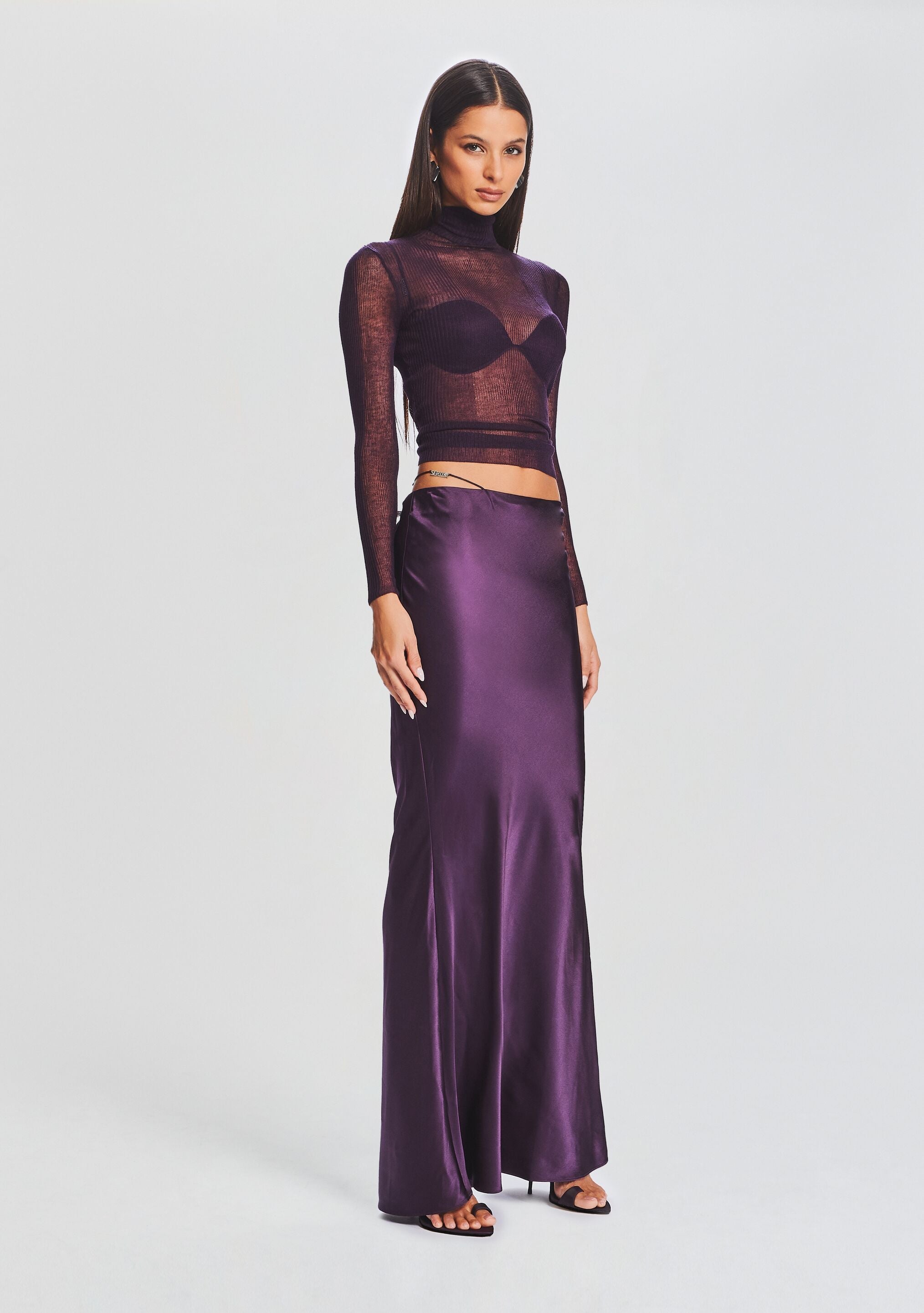 Silvana Silk Maxi Skirt
