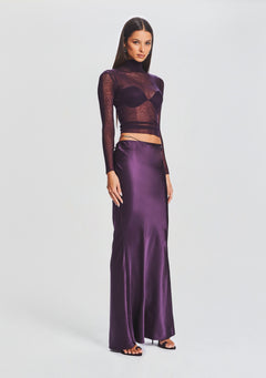 Silvana Silk Maxi Skirt