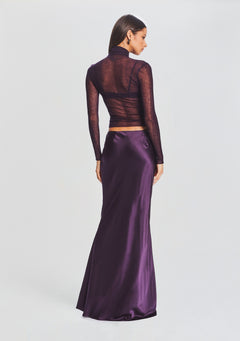 Silvana Silk Maxi Skirt