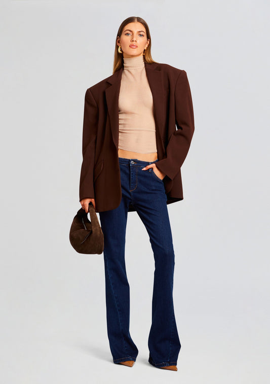 The Adel Oversized Dad Blazer