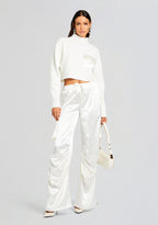 Donna Mid Cropped Sweater