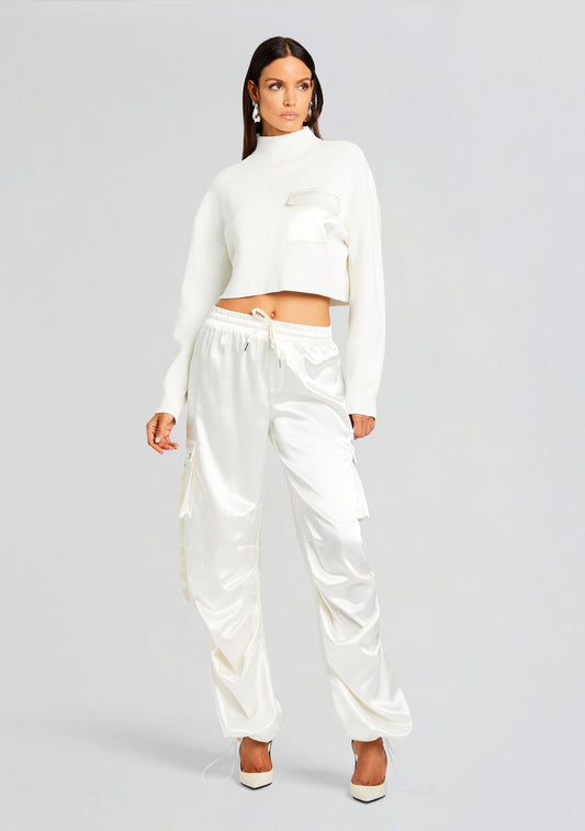 Donna Mid Cropped Sweater
