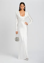 Anna Cowl Evening Dress