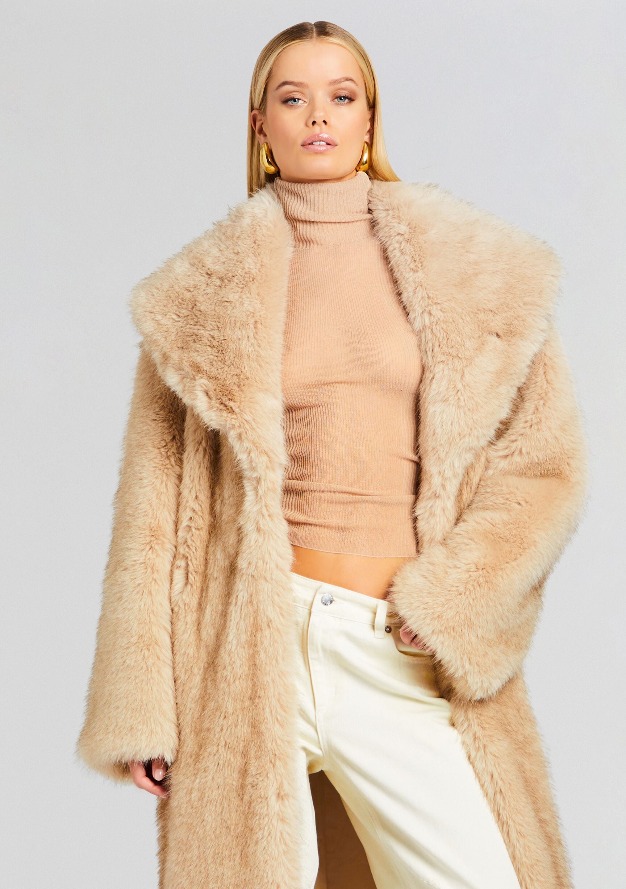 Averie Faux Fur Coat