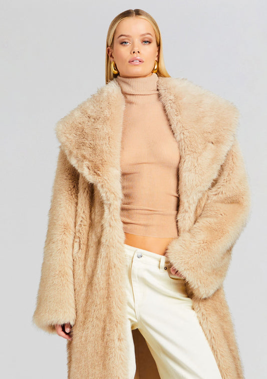Averie Faux Fur Coat