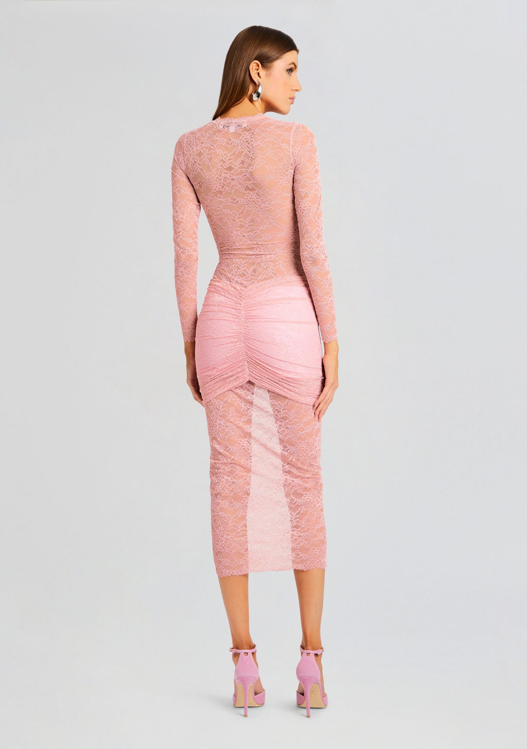 Ellie Lace Midi Dress