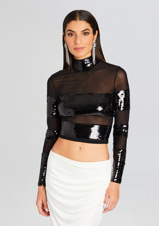 Nyx Sequin Top