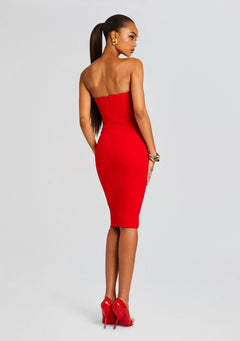 Half Moon Midi Dress