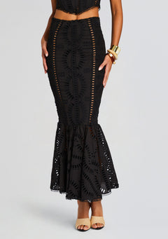 Fray Long Skirt