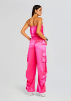 Estrella Cargo Jumpsuit