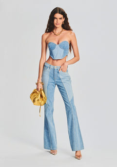 Rafael Patchwork Denim Jean