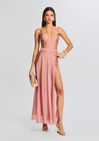 Alaia Long Slit Skirt
