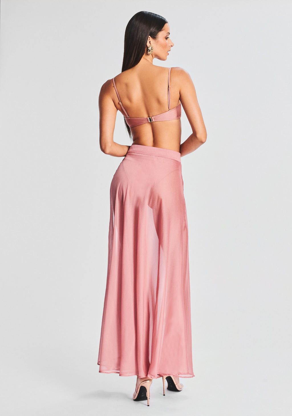 Alaia Long Slit Skirt