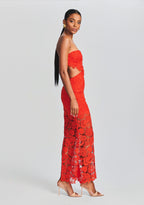 Eliza Lace Maxi Dress