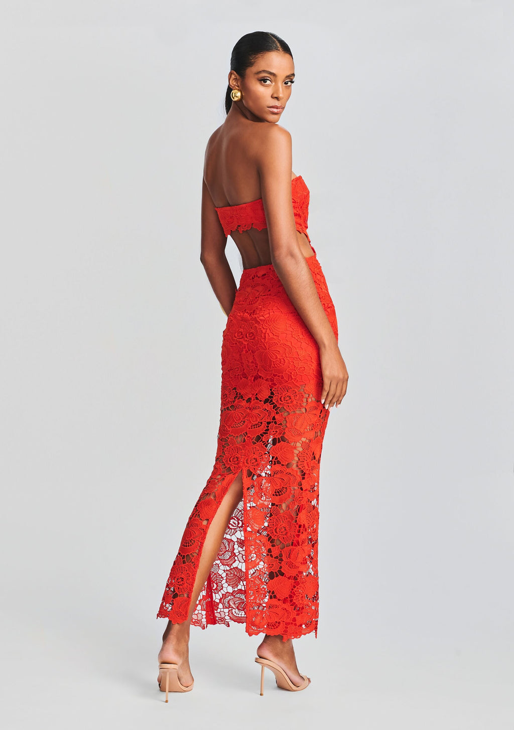 Eliza Lace Maxi Dress