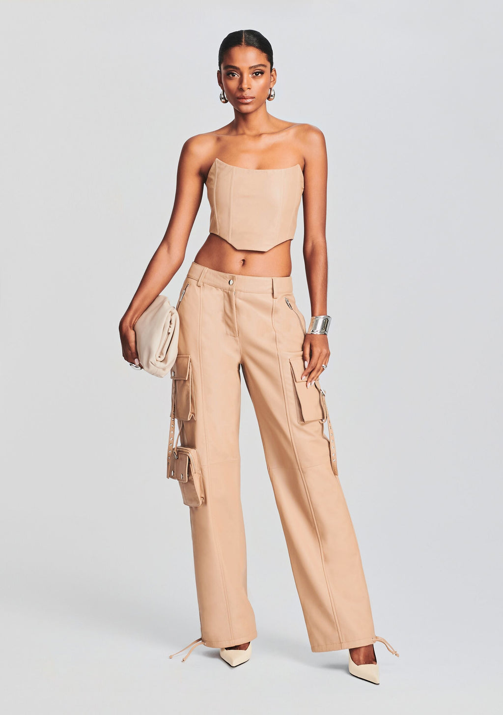 Eloise Leather Top
