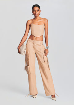 Eloise Leather Top