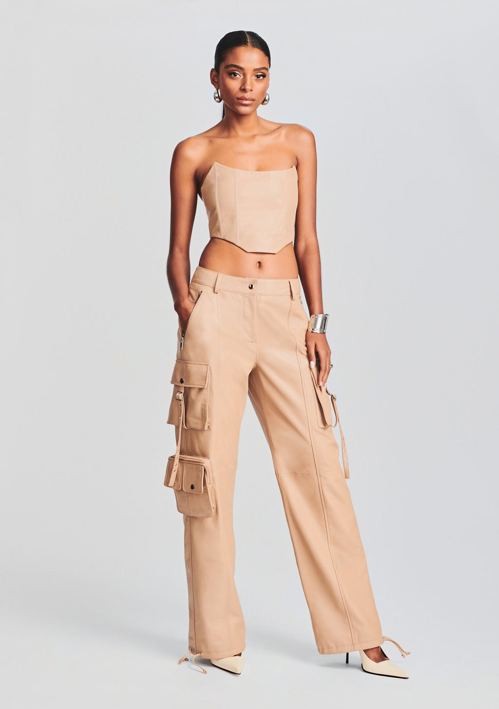 Eloise Leather Top