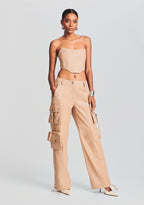 Eloise Leather Top