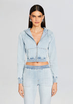 Edith Terry Cropped Hoodie