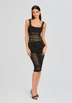 Avril Knit Crochet Dress