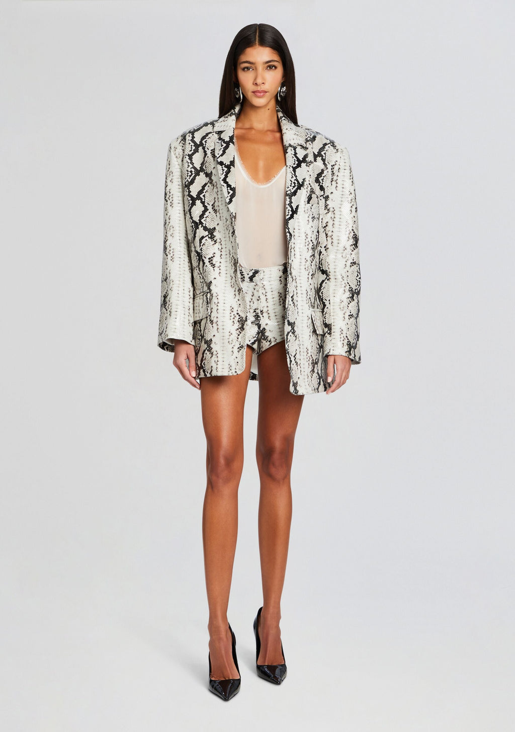 Chloe Leather Blazer