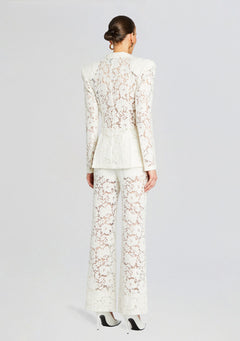 London Lace Flared Pants