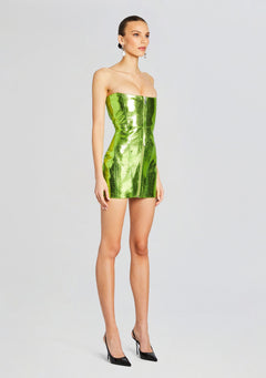 Sylvie Leather Dress