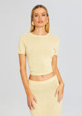 Clare Knit Baby Tee