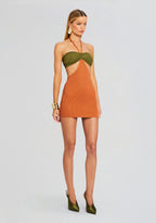 Emmeline Metallic Rib Knit Dress