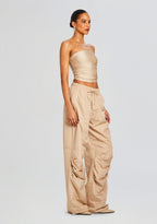 Adelia Ruched Cargo Pant