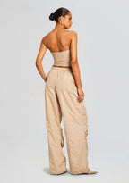 Adelia Ruched Cargo Pant