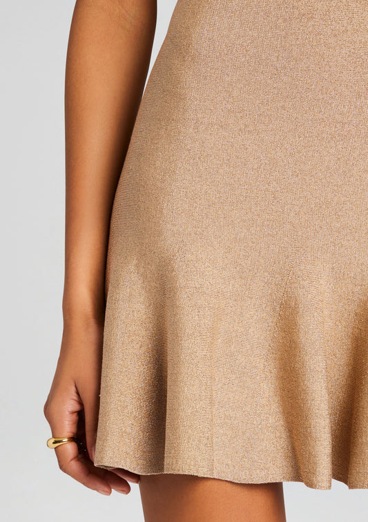 Luca Metallic Knit Dress