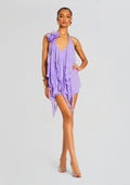 Caspian Silk Chiffon Dress