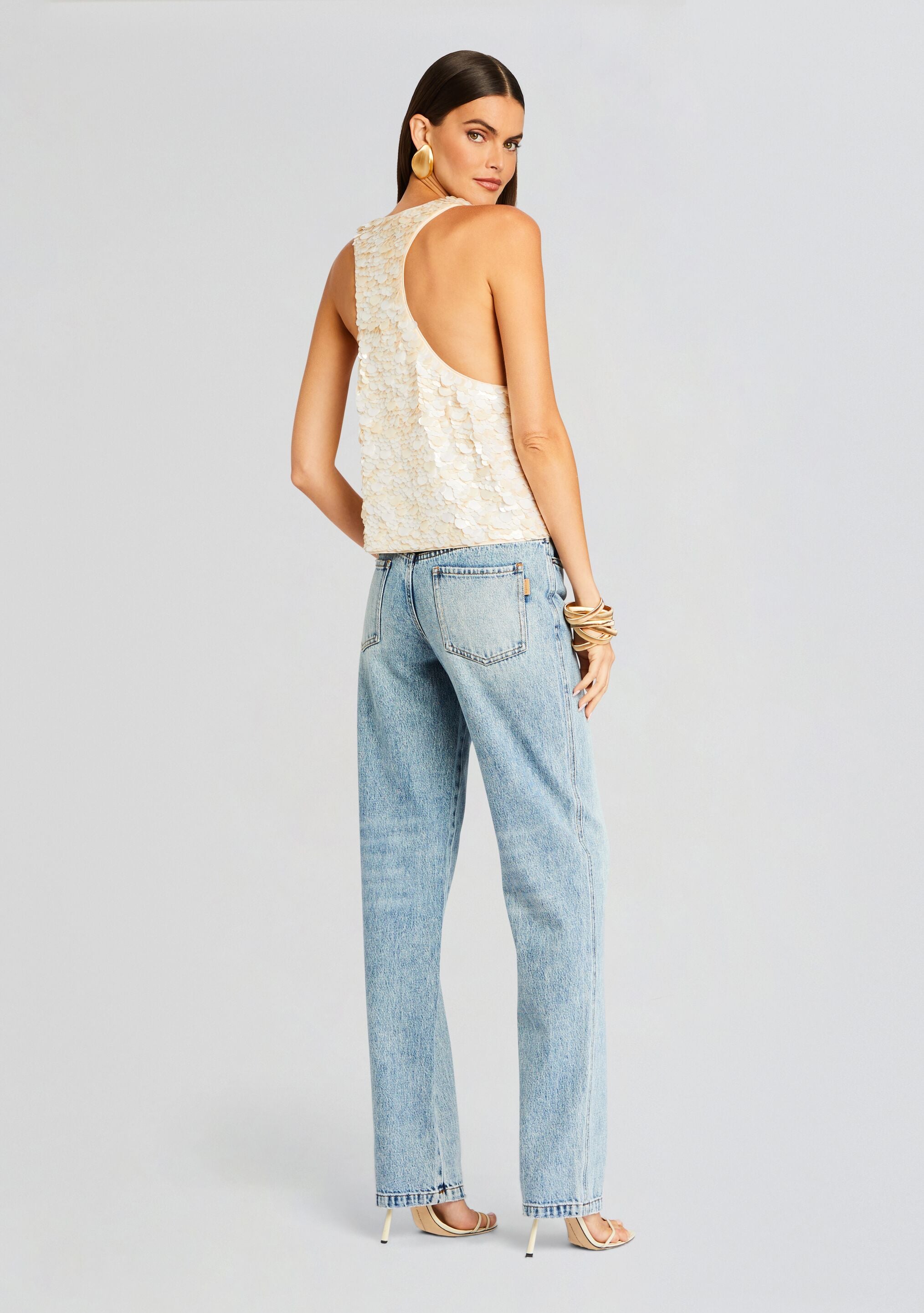 Clover Sequin Top